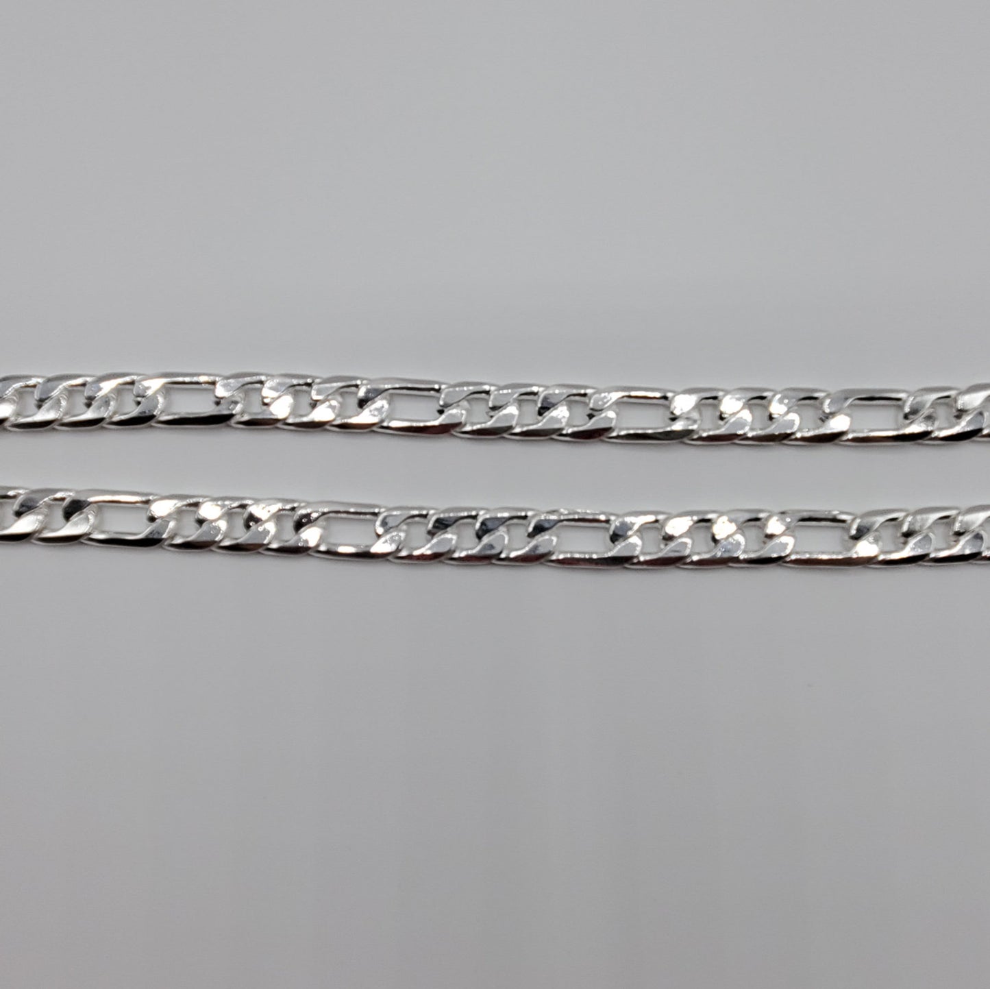 Sterling Silver 4mm chain link 20" necklace