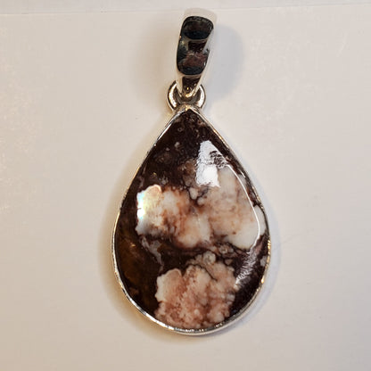 Wildhorse Agate Raindrop Pendant