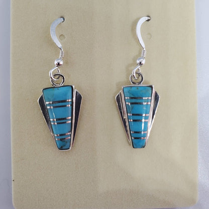 Turquoise Sterling Silver Gift Set with Pendant and Earrings