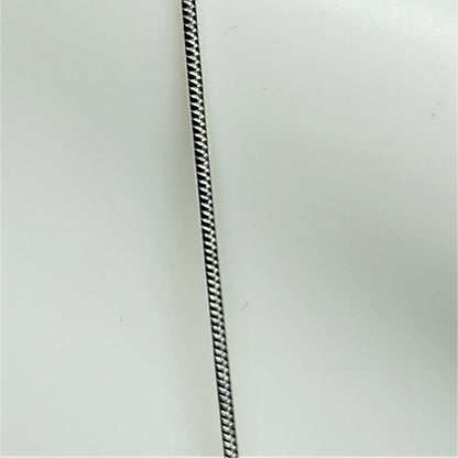 22" Snake Chain Solid .925 Sterling Silver