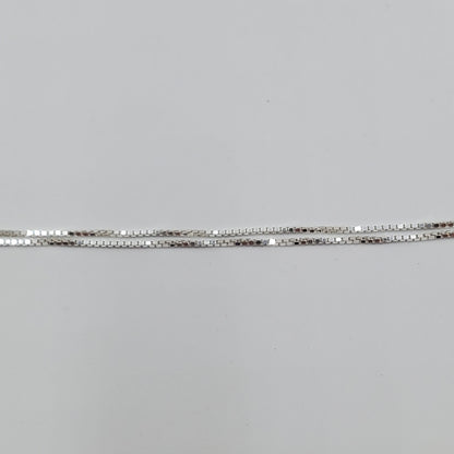 Sterling Silver Box Chain