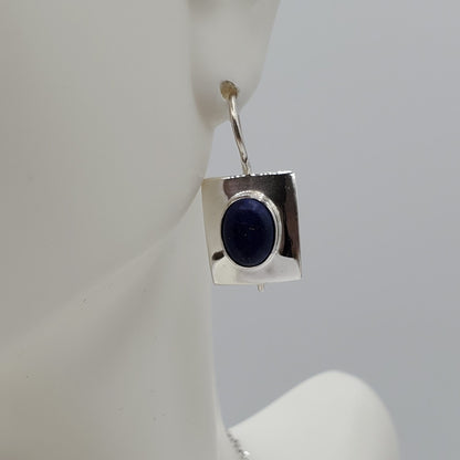 Lapis Lazuli Pendant and Earrings Gift Set