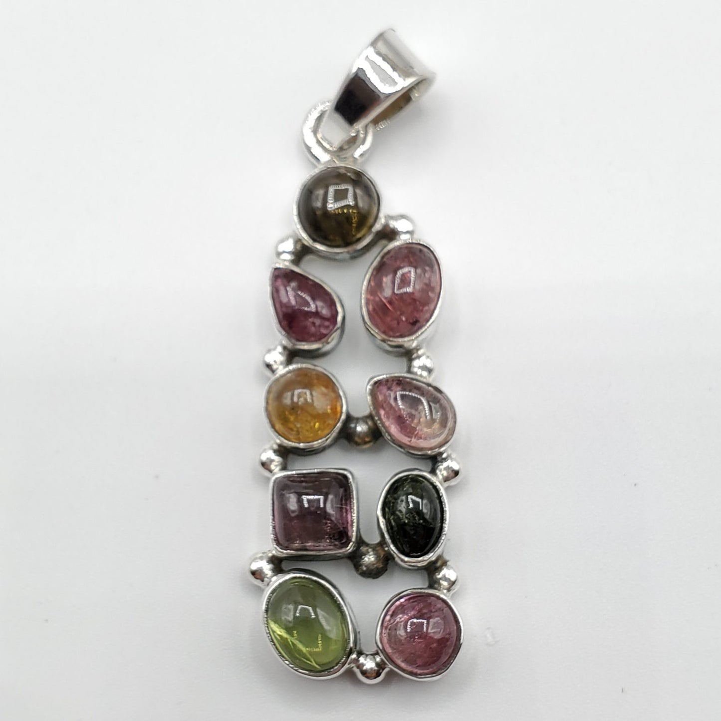 Sterling Silver Tourmaline Pendant