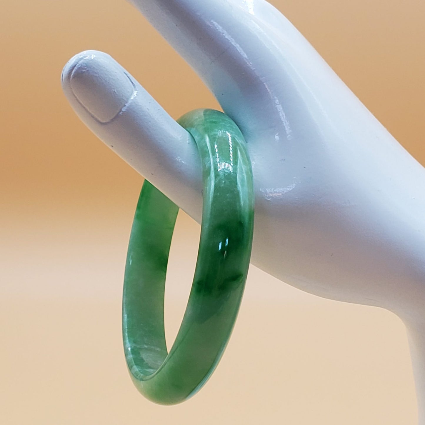 Genuine Green Jade Bangle