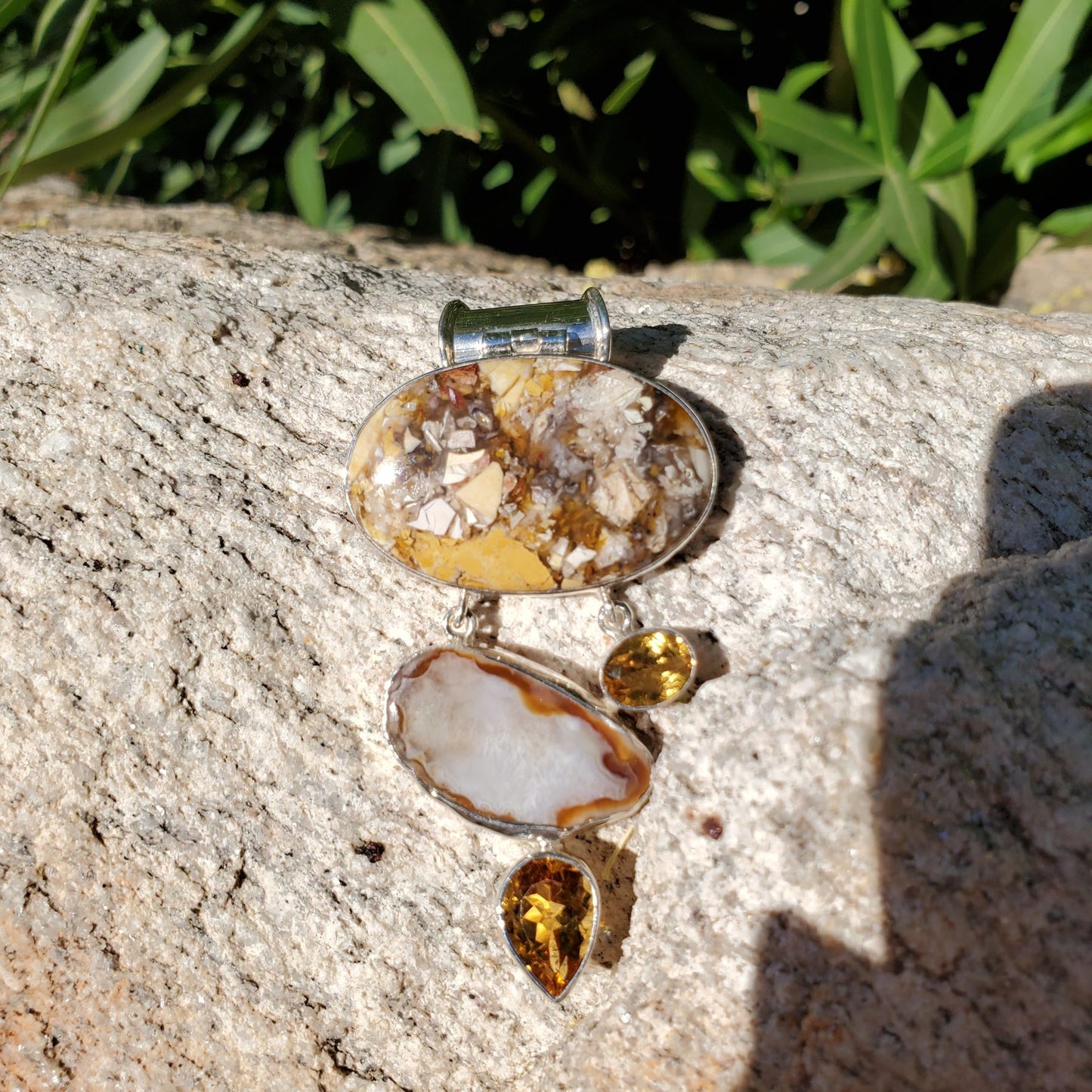 Mookaite with Citrine accents gift set