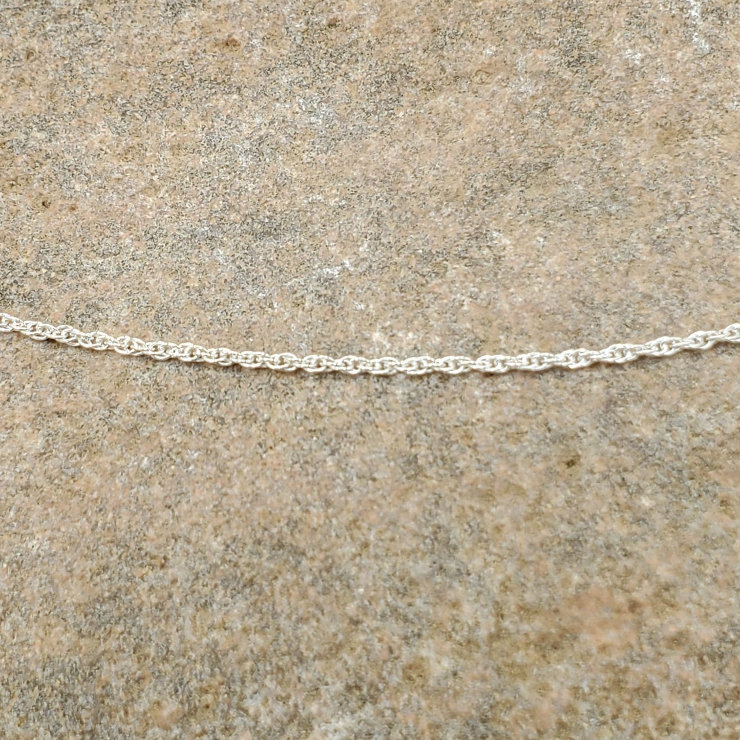 Loose Rope Chain .925 Solid Sterling 20"