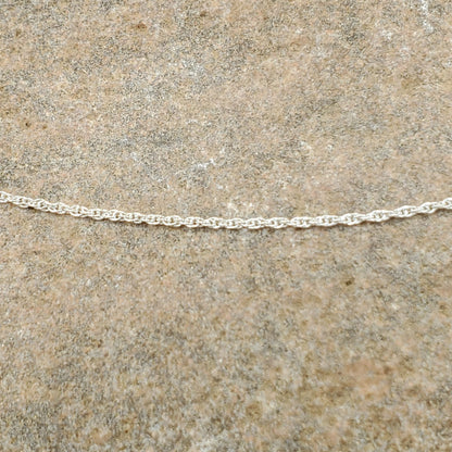 Loose Rope Chain .925 Solid Sterling 20"