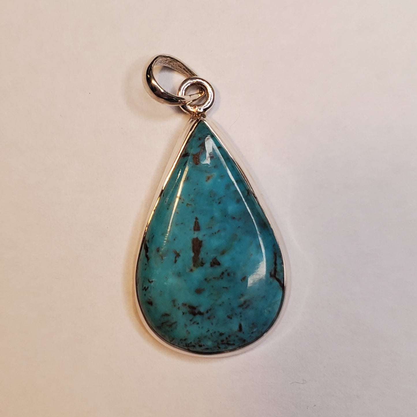 Turquoise Teardrop Pendant