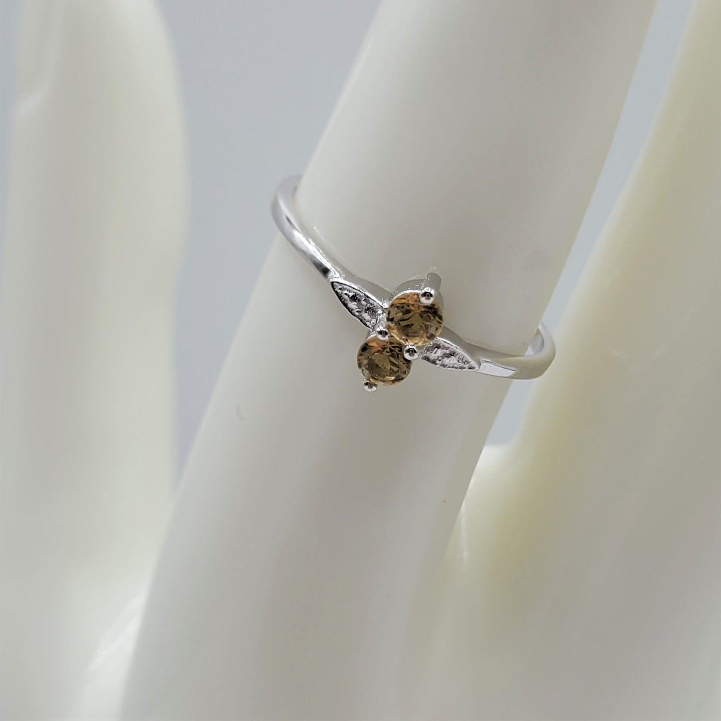 Delicate Citrine Ring