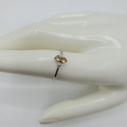 Delicate Citrine Ring