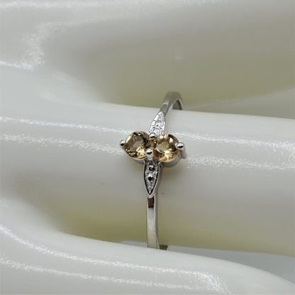 Delicate Citrine Ring