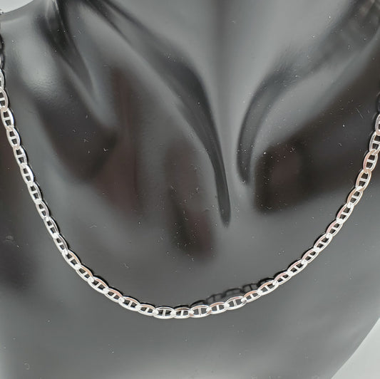 Sterling Silver Oval Link Chain