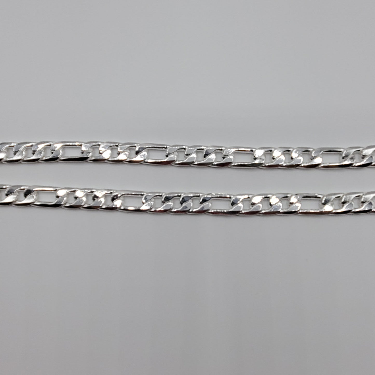 Sterling Silver 4mm chain link 20" necklace