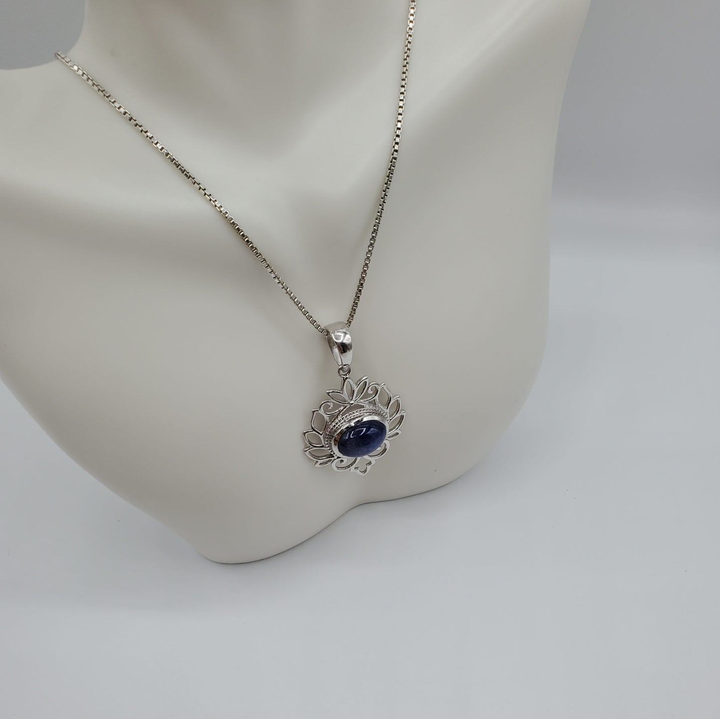 Tanzanite Necklace and Earring set.