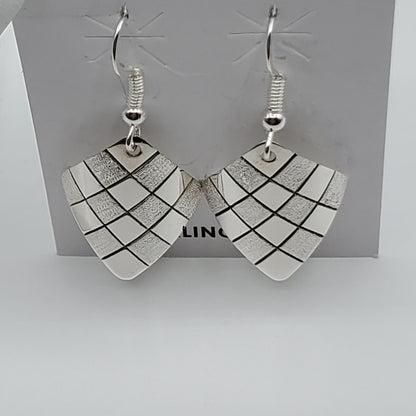 Sterling Silver Earring designed with a modern twist