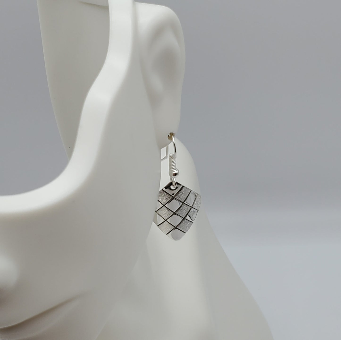 Sterling Silver Earring designed with a modern twist