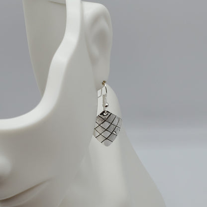 Sterling Silver Earring designed with a modern twist