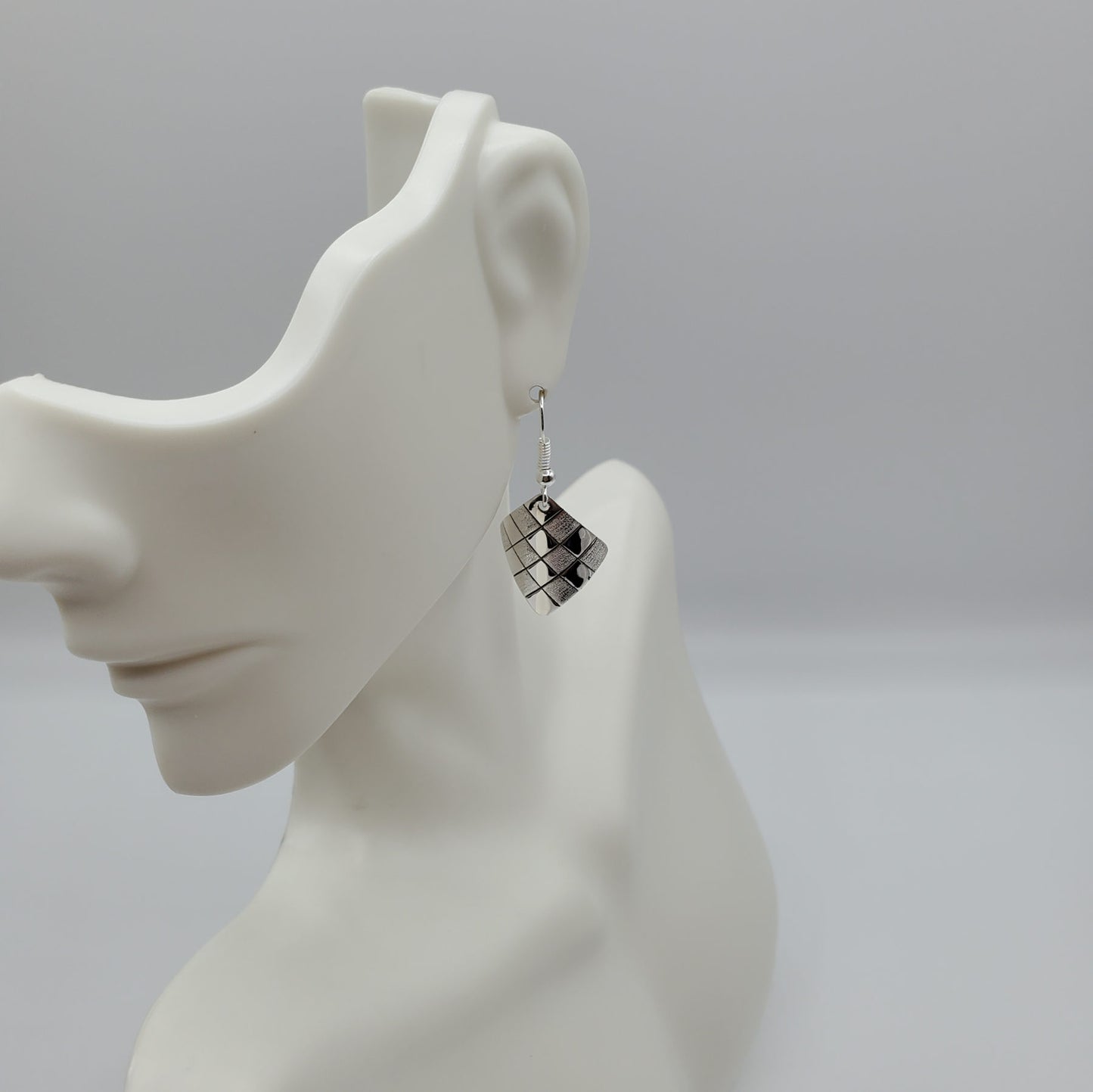 Sterling Silver Earring designed with a modern twist