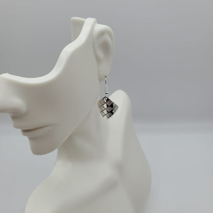 Sterling Silver Earring designed with a modern twist