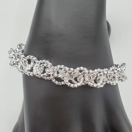 Fashion charm bracelet .925 Sterling Silver