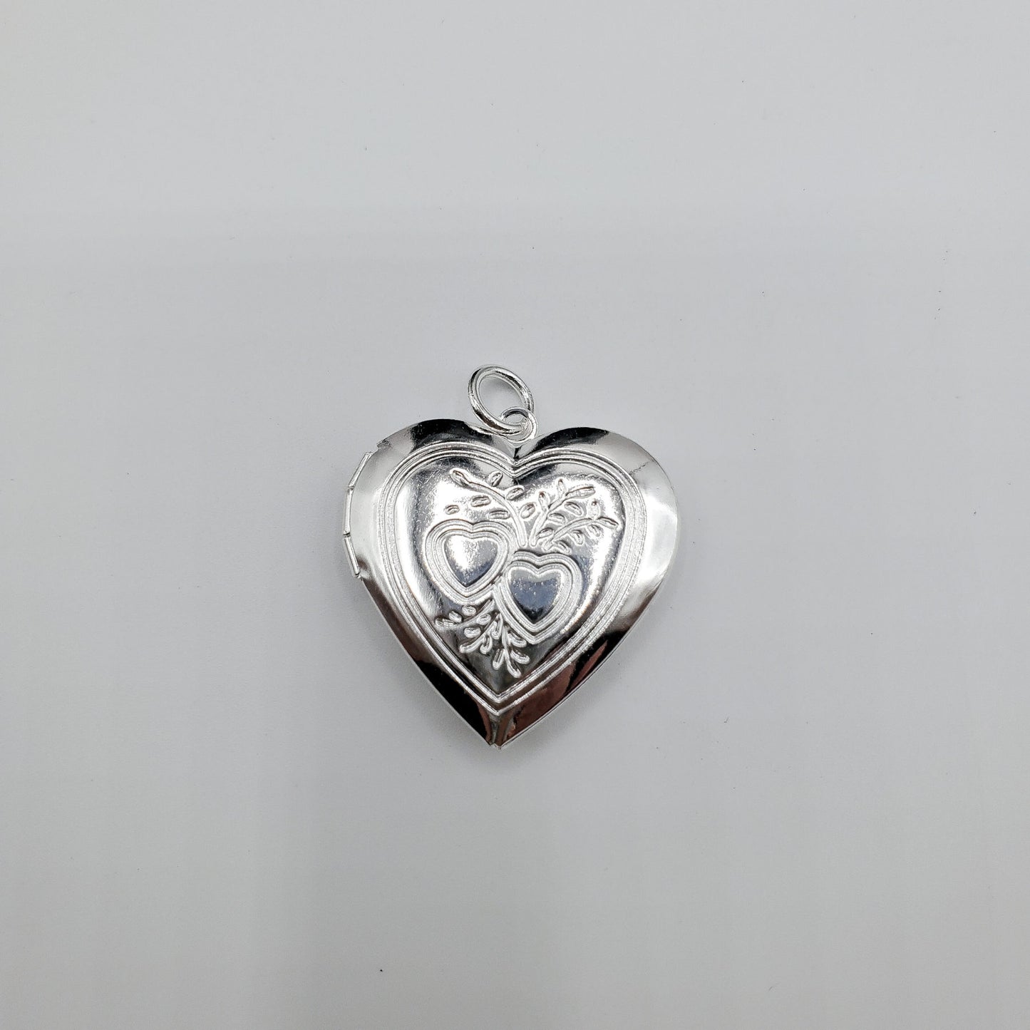 .925 Sterling Silver Heart locket