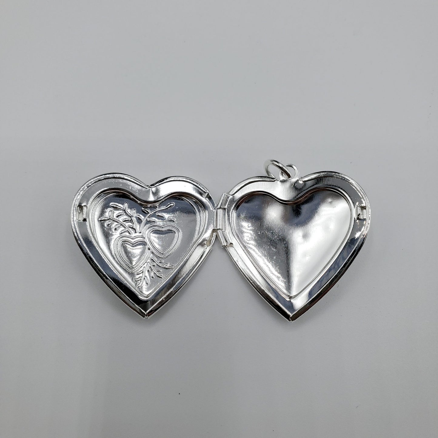 .925 Sterling Silver Heart locket