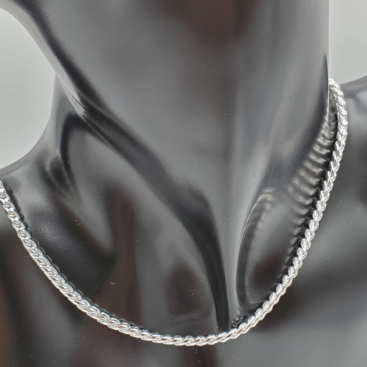 .925 sterling silver 3mm 18" snake chain