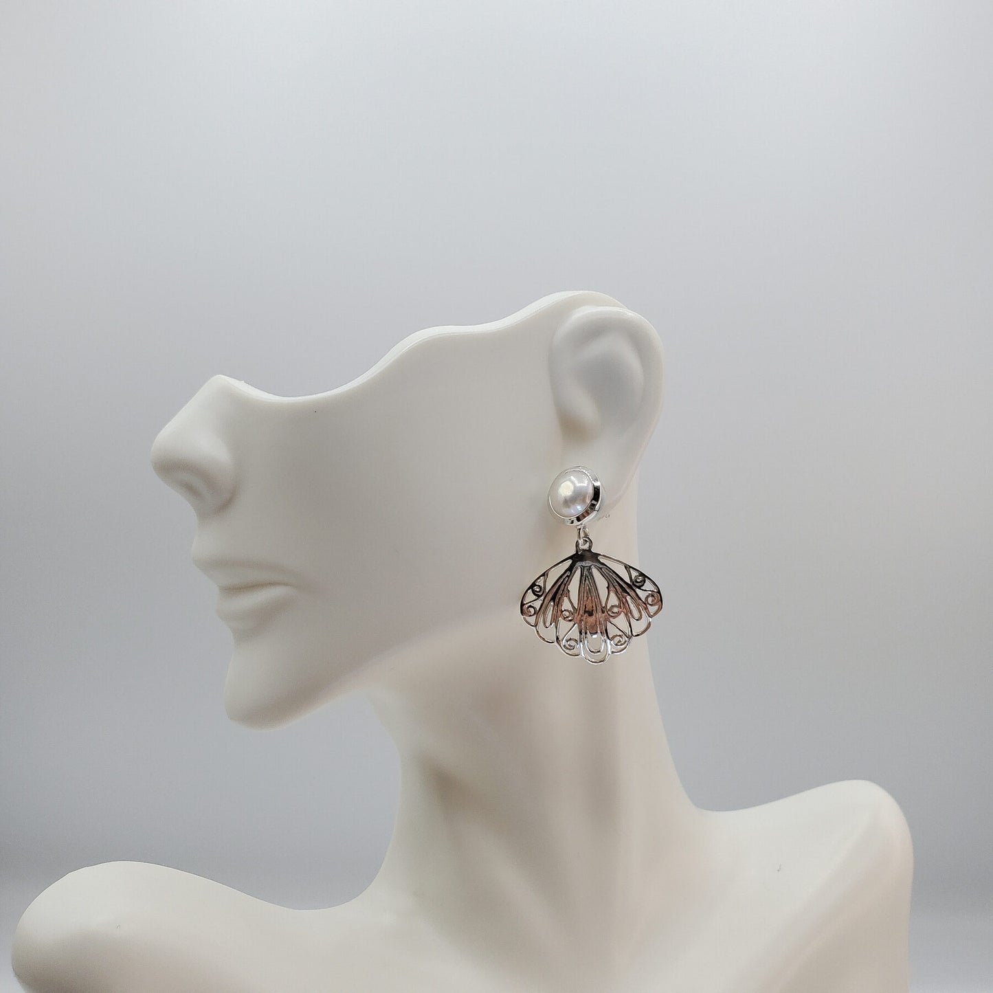 Cultured Pearl Dangle Earrings