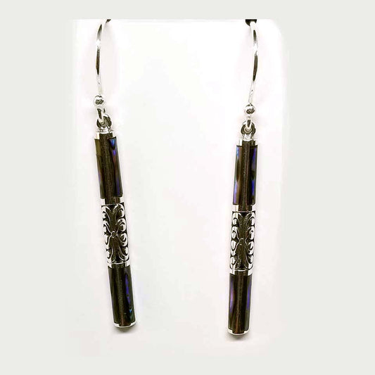 Vertical Abalone Bar dangle