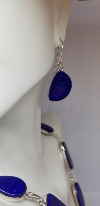 Lapis Lazuli Dangle Earrings