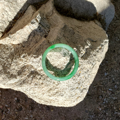 Genuine Green Jade Bangle