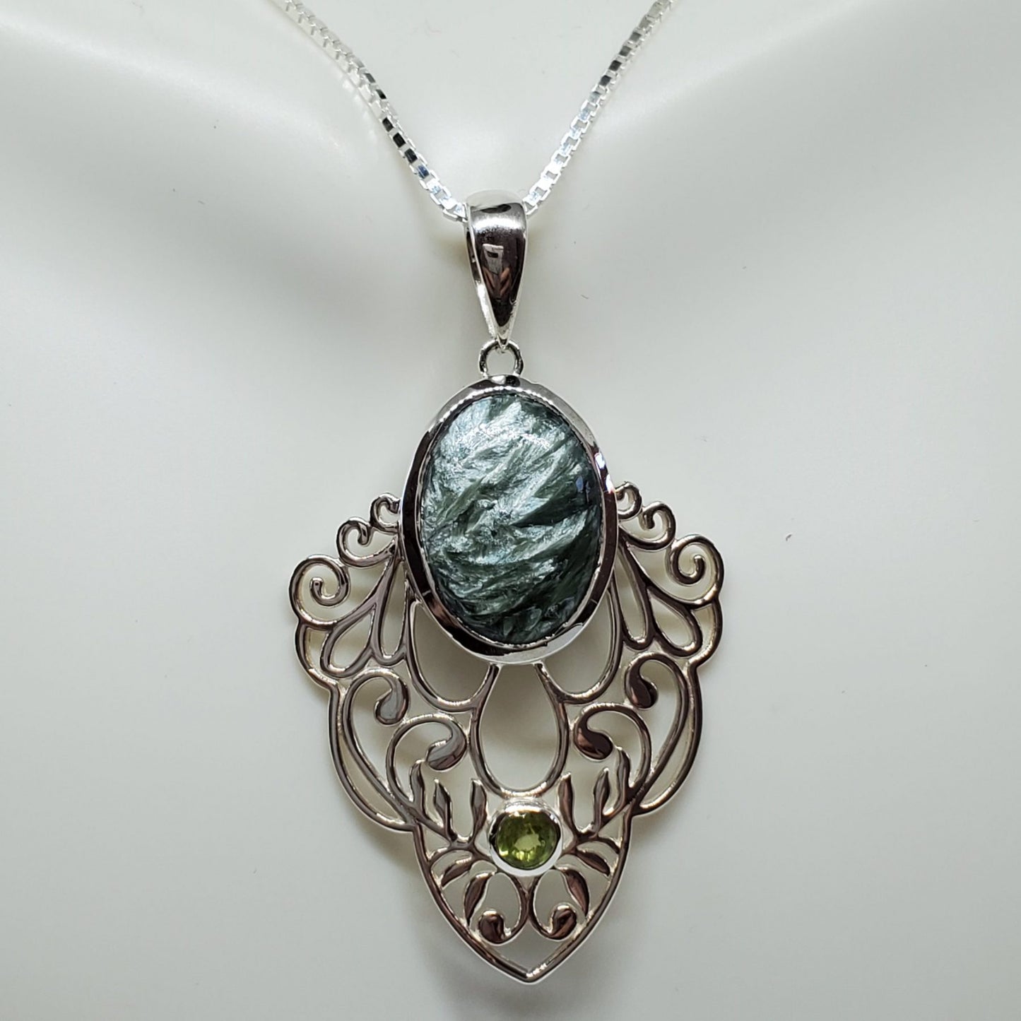 Seraphinite Pendant