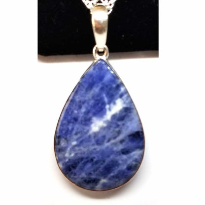 Sodolite Teardrop Pendant