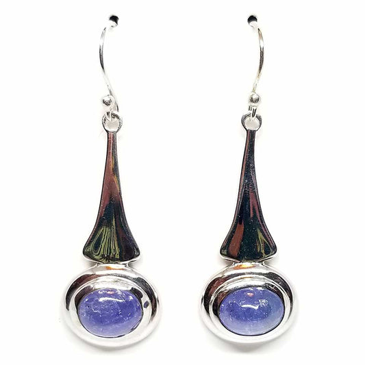 Tanzanite Cabochon Dangle