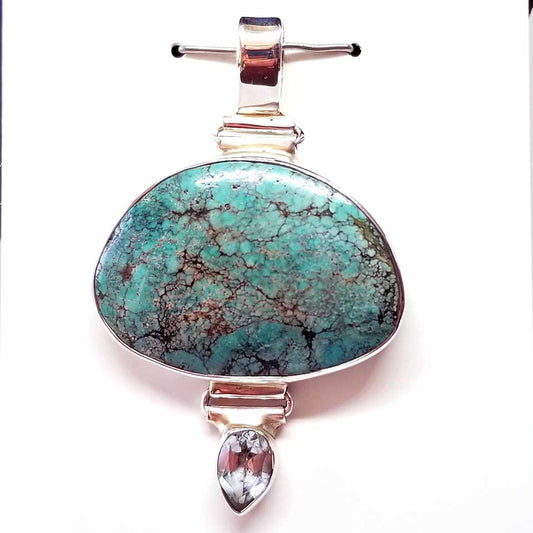 India Turquoise Pendant