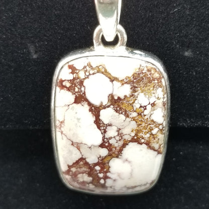 Wildhorse Agate Rectangle Pendant